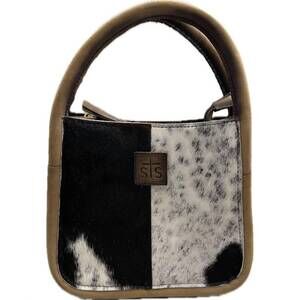 NEW STS RANCHWEAR cowhide sugar satchel in 1
